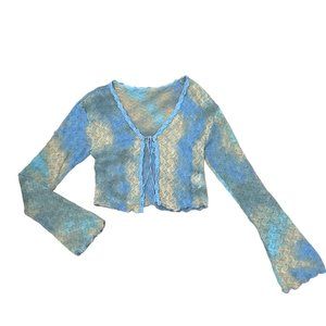 Ojos Korea Fairy Core Lace Cardigan